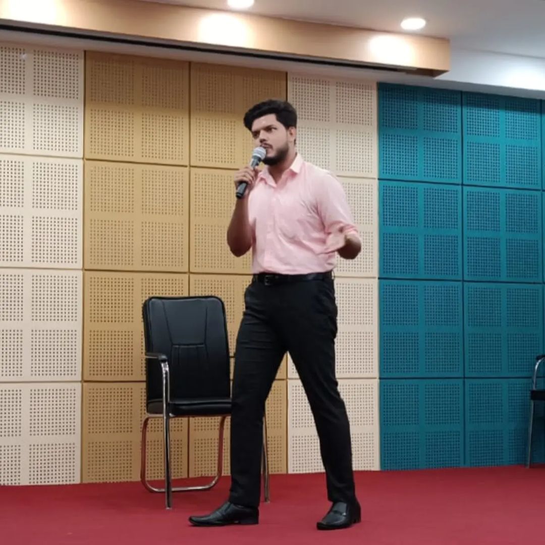 Speaking at Netaji Subhash Engineering College