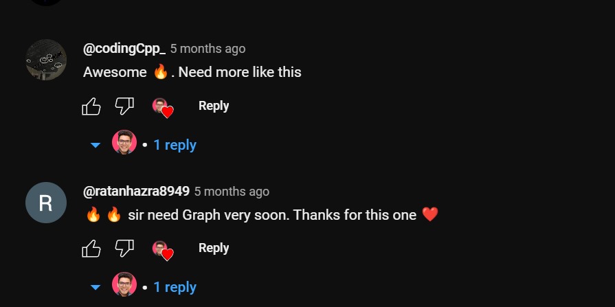 YouTube comments on teaching quality — set 2